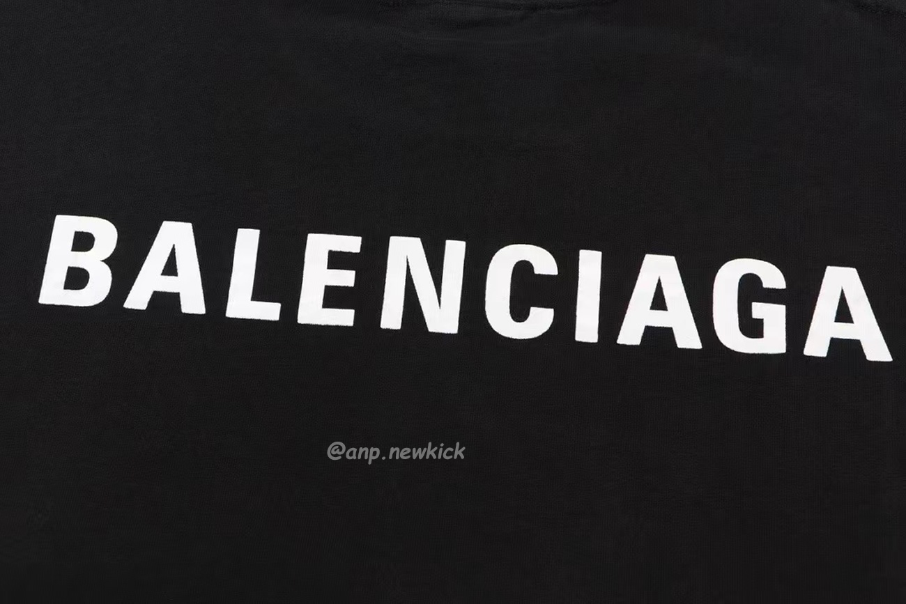 Balenciaga Fw23 Letter Logo Printing Short Sleeve T Shirt (4) - newkick.org